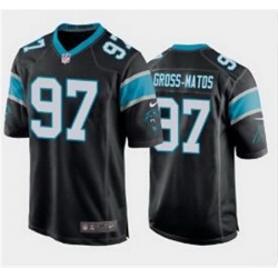 Nike Panthers 97 Yetur Gross Matos Black 2020 NFL Draft First Round Pick Vapor Untouchable Limited Jersey