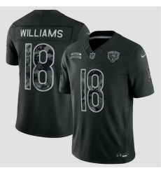 Men Chicago Bears 18 Caleb Williams Black F U S E 2026 Salute to Service Limited Stitched Football Jersey Men Chicago Bears 18 Caleb Williams Black F U S E 2026 Salute to Service Limited Stitched Football Jersey