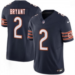 Men Chicago Bears  2 Coby Bryant Navy 2026 F U S E  Vapor Untouchable Limited Stitched Football Jersey