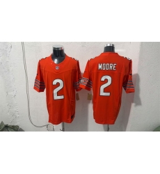 Men Chicago Bears 2 D J Moore Orange 2026 F U S E Vapor Untouchable Limited Stitched Football Jersey Men Chicago Bears 2 D J Moore Orange 2026 F U S E Vapor Untouchable Limited Stitched Football Jersey