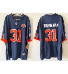 Men Chicago Bears  31 Dillon ThienemanNavy 2026 F U S E  Rivalries Collection Limited Stitched Football Jersey