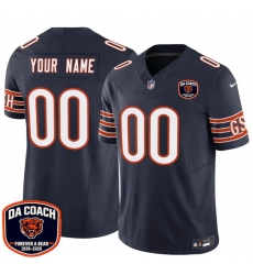 Men Chicago Bears Active Player Custom Navy F U S E 2026 With Da Coach Patch Limited Stitched Football Jersey Men Chicago Bears Active Player Custom Navy F U S E 2026 With Da Coach Patch Limited Stitched Football Jersey