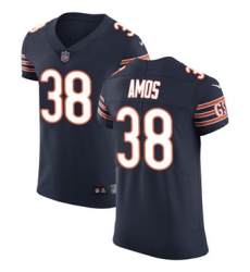 Nike Bears #38 Adrian Amos Navy Blue Team Color Mens Stitched NFL Vapor Untouchable Elite Jersey