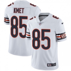 Nike Bears 85 Cole Kmet White Men Stitched NFL Vapor Untouchable Limited Jersey