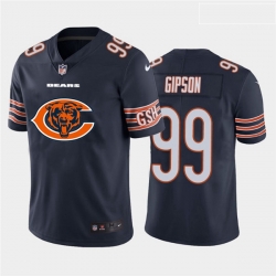 Nike Bears 99 Trevis Gipson Navy Team Big Logo Vapor Untouchable Limited Jersey