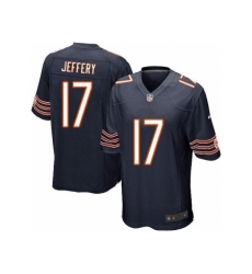 Nike Chicago Bears 17 Alshon Jeffery Blue Game NFL Jersey