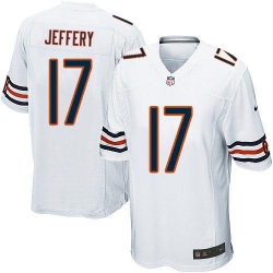 Nike NFL Chicago Bears #17 Alshon Jeffery Limited Youth White Road Jersey