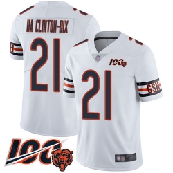 Youth Chicago Bears 21 Ha Ha ClintonDix White Vapor Untouchable Limited Player 100th Season Football Jersey