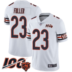 Youth Chicago Bears 23 Kyle Fuller White Vapor Untouchable Limited Player 100th Season Football Jerseyr