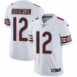 Youth Nike Chicago Bears 12 Allen Robinson White Vapor Untouchable Elite Player NFL Jersey