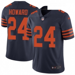 Youth Nike Chicago Bears 24 Jordan Howard Navy Blue Alternate Vapor Untouchable Limited Player NFL Jersey