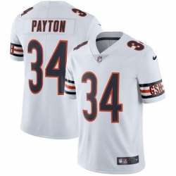 Youth Nike Chicago Bears 34 Walter Payton White Vapor Untouchable Limited Player NFL Jersey