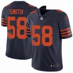 Youth Nike Chicago Bears 58 Roquan Smith Navy Blue Alternate Vapor Untouchable Elite Player NFL Jersey