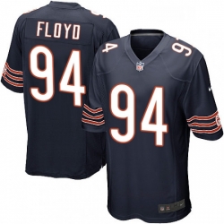 Youth Nike Chicago Bears 94 Leonard Floyd Game Navy Blue Team Color NFL Jersey