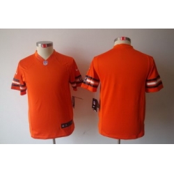 Youth Nike NFL Chicago Bears Blank Orange Limited Jerseys