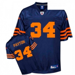 Youth Reebok Chicago Bears 34 Walter Payton Blue 1940s Throwback Authentic NFL Jersey