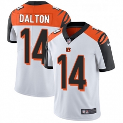 Mens Nike Cincinnati Bengals 14 Andy Dalton Vapor Untouchable Limited White NFL Jersey