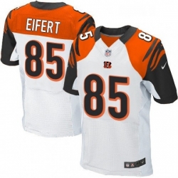 Mens Nike Cincinnati Bengals 85 Tyler Eifert Elite White NFL Jersey