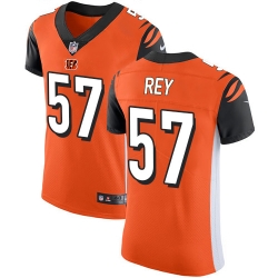 Nike Bengals #57 Vincent Rey Orange Alternate Mens Stitched NFL Vapor Untouchable Elite Jersey