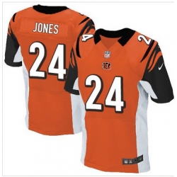 Nike Cincinnati Bengals #24 Adam Jones Orange Alternate Mens Stitched NFL Elite Jersey