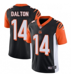 Youth Nike Cincinnati Bengals 14 Andy Dalton Elite Black Team Color NFL Jersey