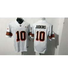 Men Cleveland Browns  10 Quinshon Judkins White 2026 1946 Collection Vapor Limited Stitched Football Jersey
