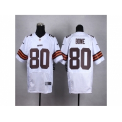 Nike cleveland browns 80 Dwayne Bowe white Elite NFL Jersey