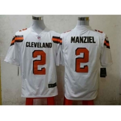 nike nfl jerseys cleveland browns 2 manziel white[game][new style]