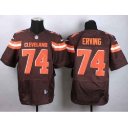 nike nfl jerseys cleveland browns 74 erving brown[Elite][new style]