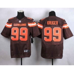 nike nfl jerseys cleveland browns 99 kruger brown[Elite][kruger][new style]