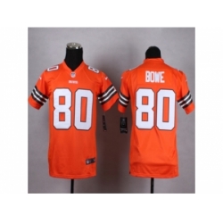 Youth Nike cleveland browns 80 Dwayne Bowe Orange NFL Jersey