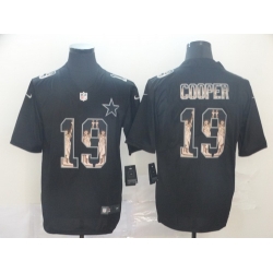 Cowboys 19 Amari Cooper Black Statue Of Liberty Limited Jersey