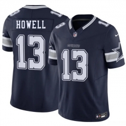 Men Dallas Cowboys  13 Sam Howell Navy 2026 F U S E Vapor Untouchable Limited Stitched Football Jersey