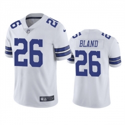 Men Dallas Cowboys 26 DaRon Bland White Vapor Untouchable Limited Stitched Football Jersey