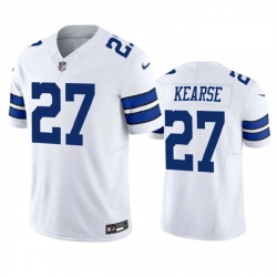 Men Dallas Cowboys 27 Jayron Kearse White 2023 F U S E  Vapor Limited Stitched Football Jersey