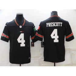 Men Dallas Cowboys 4 Dak Prescott Mexico Version Vapor Limited Stitched NFL Jersey