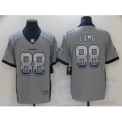 Men Dallas Cowboys CeeDee Lamb Gray Limited Jersey