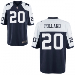 Men Nike Cowboys #20 Tony Pollard Thanksgiven Stitched NFL Jersey