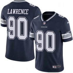 Mens Nike Dallas Cowboys 90 Demarcus Lawrence Navy Blue Team Color Vapor Untouchable Limited Player NFL Jersey