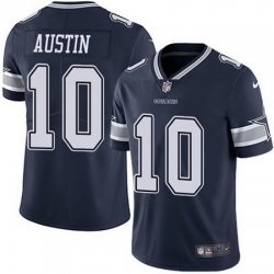 Nike Cowboys #10 Tavon Austin Navy Blue Team Color Mens Stitched NFL Vapor Untouchable Limited Jersey