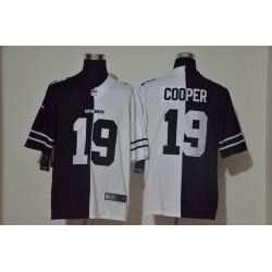 Nike Cowboys 19 Amari Cooper Black And White Split Vapor Untouchable Limited Jersey