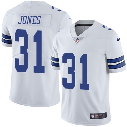 Nike Cowboys #31 Byron Jones White Mens Stitched NFL Vapor Untouchable Limited Jersey