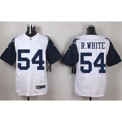 Nike Cowboys #54 Randy White White Mens Stitched NFL Elite Rush Jerseys