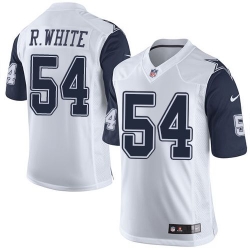 Nike Cowboys #54 Randy White White Mens Stitched NFL Limited Rush Jerseys