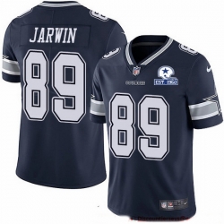 Nike Cowboys 89 Blake Jarwin Navy Blue Team Color Men Stitched With Established In 1960 Patch NFL Vapor Untouchable Limited Jersey