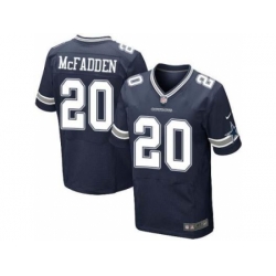 Nike Dallas Cowboys 20 Darren McFadden Blue Elite NFL Jersey