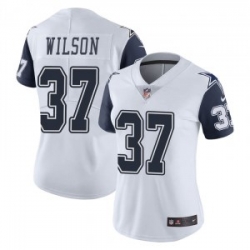 Nike Donovan Wilson Dallas Cowboys Limited White Color Rush Vapor Untouchable Jersey Women