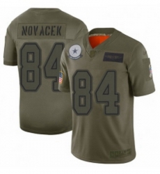 Womens Dallas Cowboys 84 Jay Novacek Limited Camo 2019 Salute to Service Football Jersey