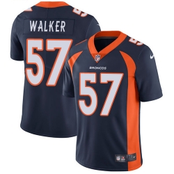 Nike Broncos #57 Demarcus Walker Navy Blue Alternate Mens Stitched NFL Vapor Untouchable Limited Jersey