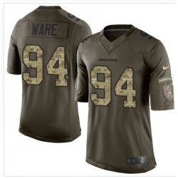 Nike Denver Broncos #94 DeMarcus Ware Green Men 27s Stitched NFL Limited Salute To Service Jersey